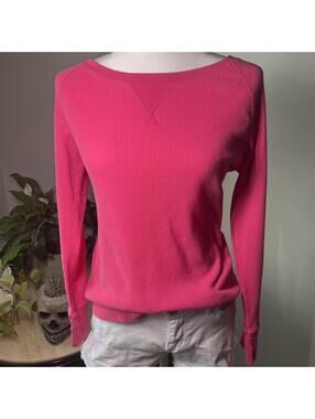 Faded Glory pink fitted thermal long sleeve